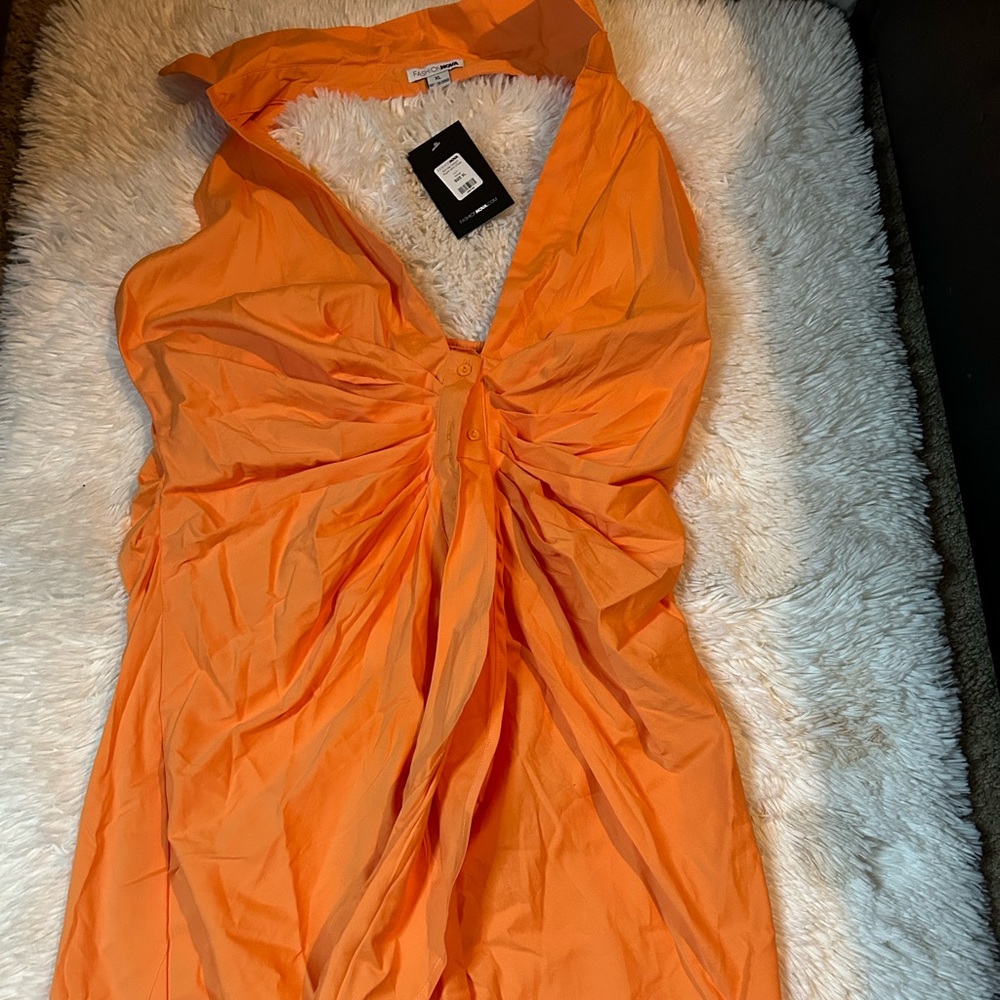 Orange summer/spring dress